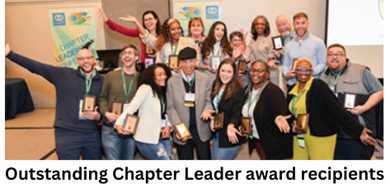 Outstand Chapter Leader Award Recipients