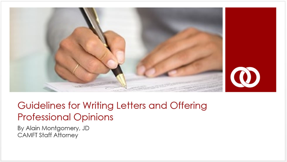 Guidelines for Letter Writing