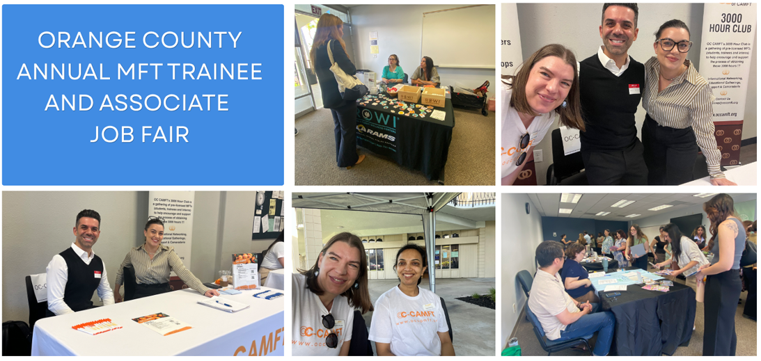 Orange Countal Annual MFT Trainee Job Fair