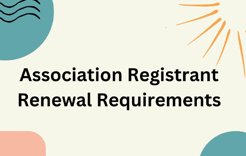 Associate Registrant Renewal Requirements