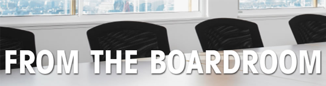 From the Boardroom