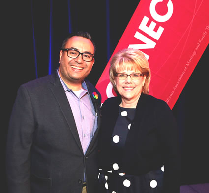 Nabil El-Ghoroury and Kim Madsen