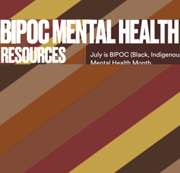 BIPOC Mental Health Resources