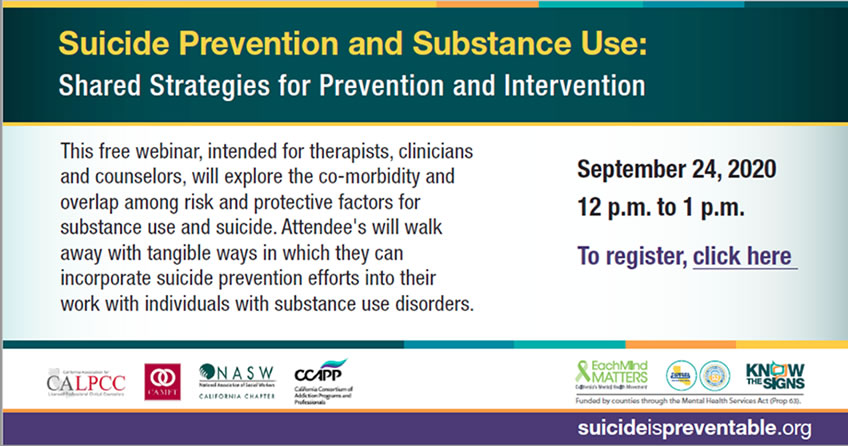 Suicide Prevention and Substance se